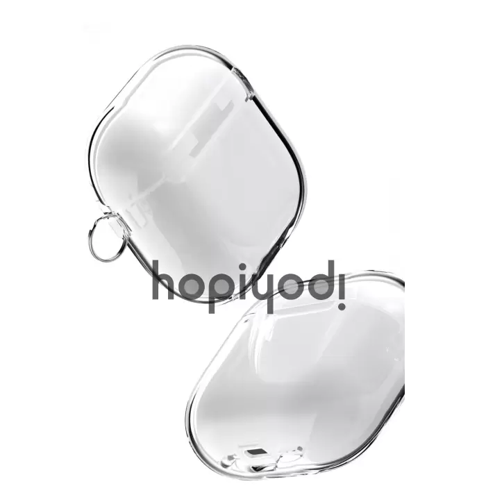 Apple Airpods 4 Kılıf Şeffaf Kristal Silikon Kablosuz Şarj Uyumlu, Darbeye Dayanıklı, Tam Koruma Kapak Airbag 14