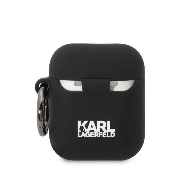 Apple Airpods Kılıf Karl Lagerfeld Orjinal Lisanslı Karl 3d Silikon Kapak
