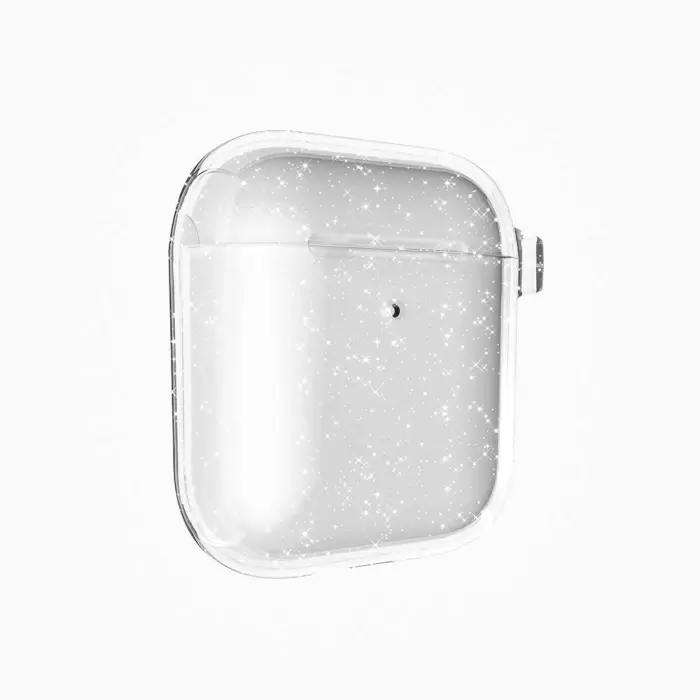 Apple Airpods  Allstar Airbag 32 Parlayan Simli Saydam Renkli Kılıf