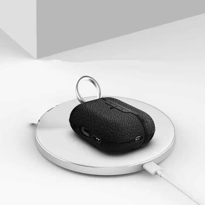 Apple Airpods Pro 2 Kılıf Lopard Airbag 03 Silikon