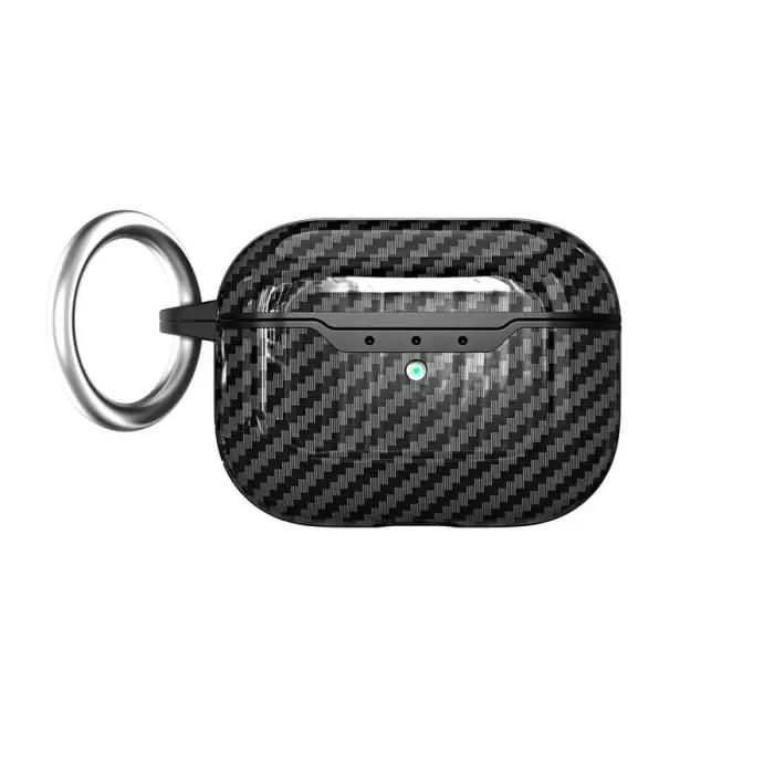 Apple Airpods Pro 2 Kılıf Lopard Airbag 04 Silikon