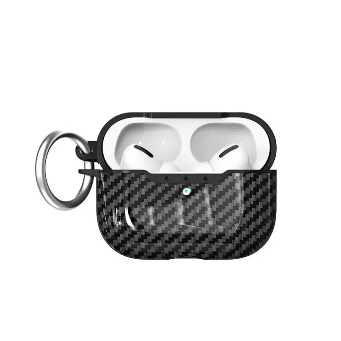 Apple Airpods Pro 2 Kılıf Lopard Airbag 04 Silikon