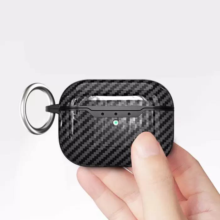 Apple Airpods Pro 2 Kılıf Lopard Airbag 04 Silikon