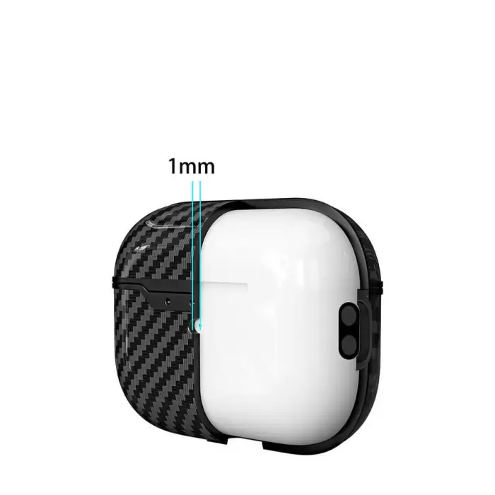 Apple Airpods Pro 2 Kılıf Lopard Airbag 04 Silikon
