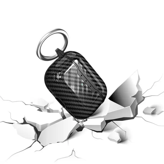 Apple Airpods Pro 2 Kılıf Lopard Airbag 04 Silikon