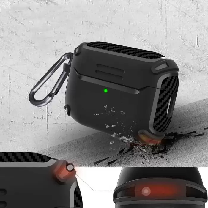 Apple Airpods Pro 2 Kılıf Lopard Airbag 26 Silikon