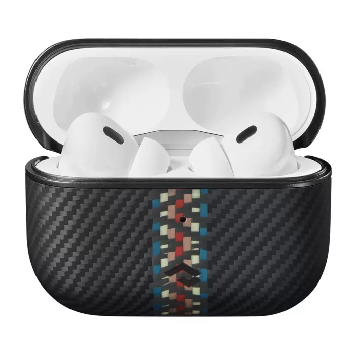 Apple Airpods Pro 2 Kılıf Magsafe Şarj  600d Aramid Fiber Pitaka Orchestra Series Rhapsody Kılıf