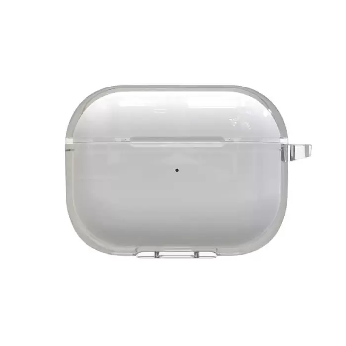 Apple Airpods Pro 2 Kılıf Şeffaf Kristal Silikon Lopard Airbag 14 Kılıf