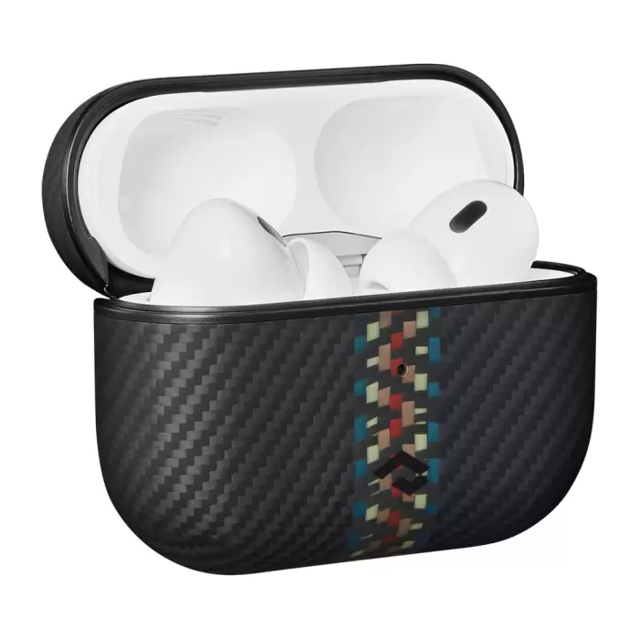 Apple Airpods Pro Kılıf Magsafe Şarj  600d Aramid Fiber Pitaka Orchestra Series Rhapsody Kılıf