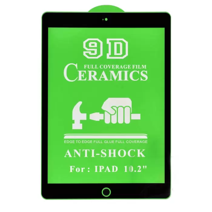 Apple iPad 10.2 (8.Nesil) Tam Kaplayan Tablet Seramik Ekran Koruyucu