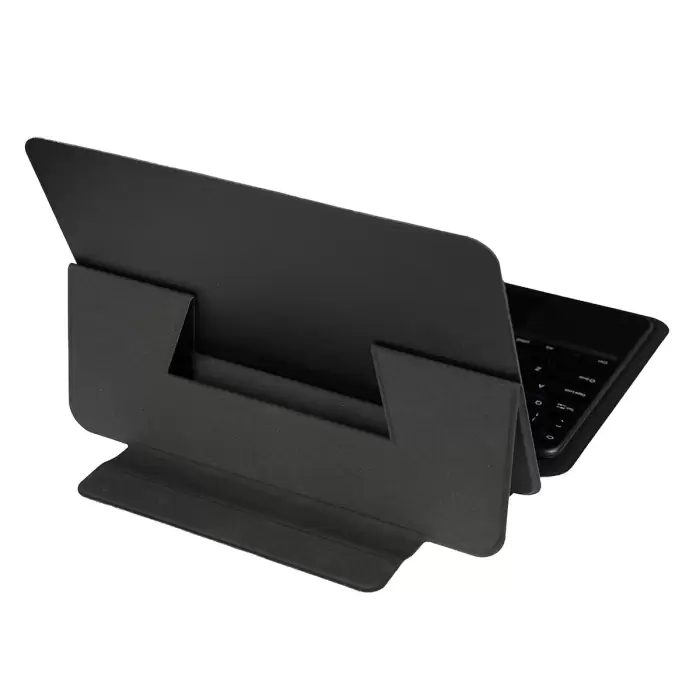 Apple İpad 11.nesil 2025 Lopard Border Keyboard Bluetooh Bağlantılı Standlı Klavyeli Tablet Kılıfı