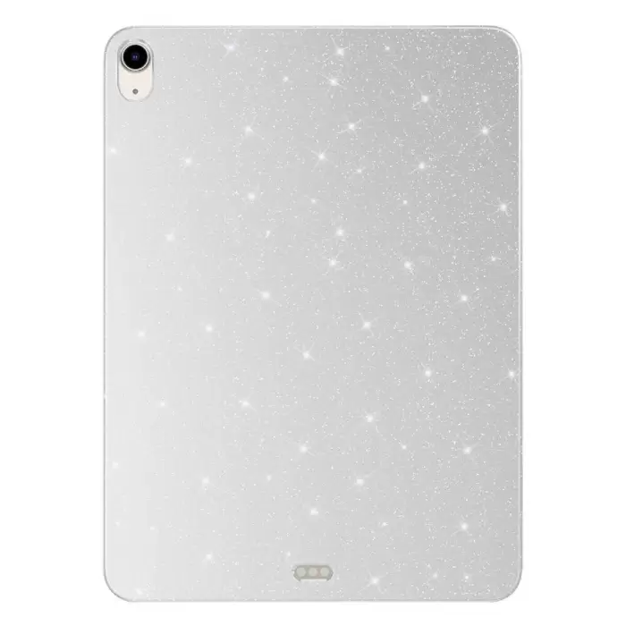 Apple iPad Air 10.9 2022 (5 Nesil) Simli Parlak Görünümlü Lopard Tablet Koton Kılıf