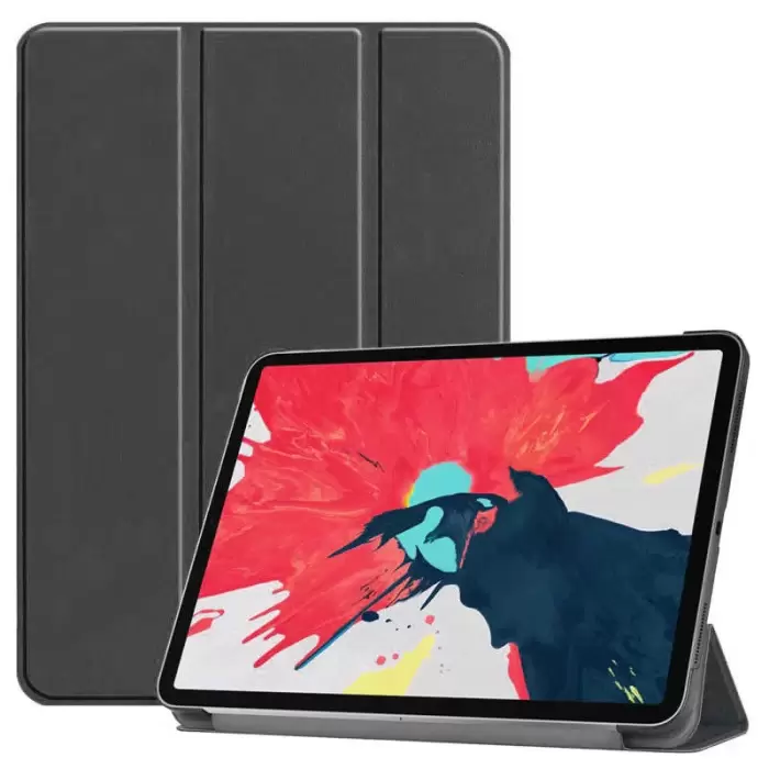 Apple iPad Air 6 11 2024 Uyumlu İnce Tasarım Tablet Kılıfı Smart Cover Standlı Akıllı Kapak