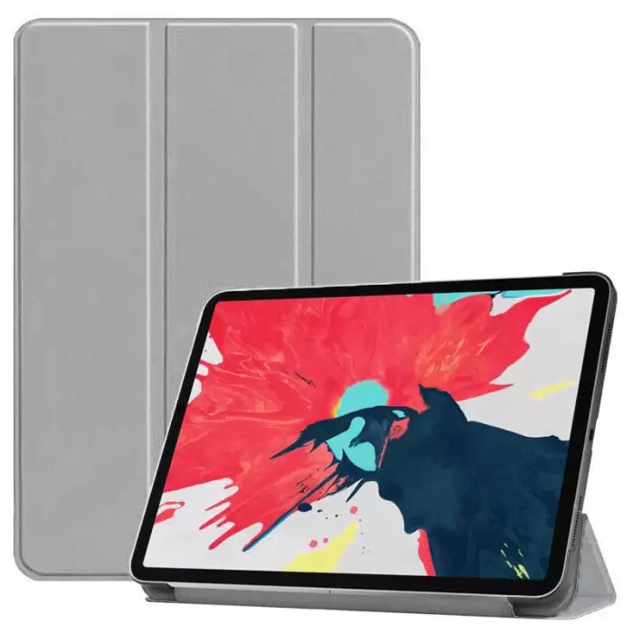 Apple iPad Air 6 11 2024 Uyumlu İnce Tasarım Tablet Kılıfı Smart Cover Standlı Akıllı Kapak