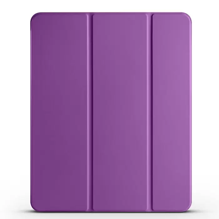 Apple İpad Pro 12.9 2020 (4.nesil)  Smart Cover Kalem Bölmeli Standlı 1-1 Kılıf