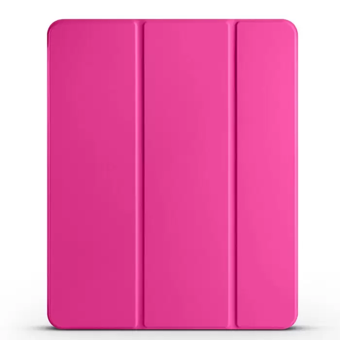 Apple İpad Pro 12.9 2020 (4.nesil)  Smart Cover Kalem Bölmeli Standlı 1-1 Kılıf