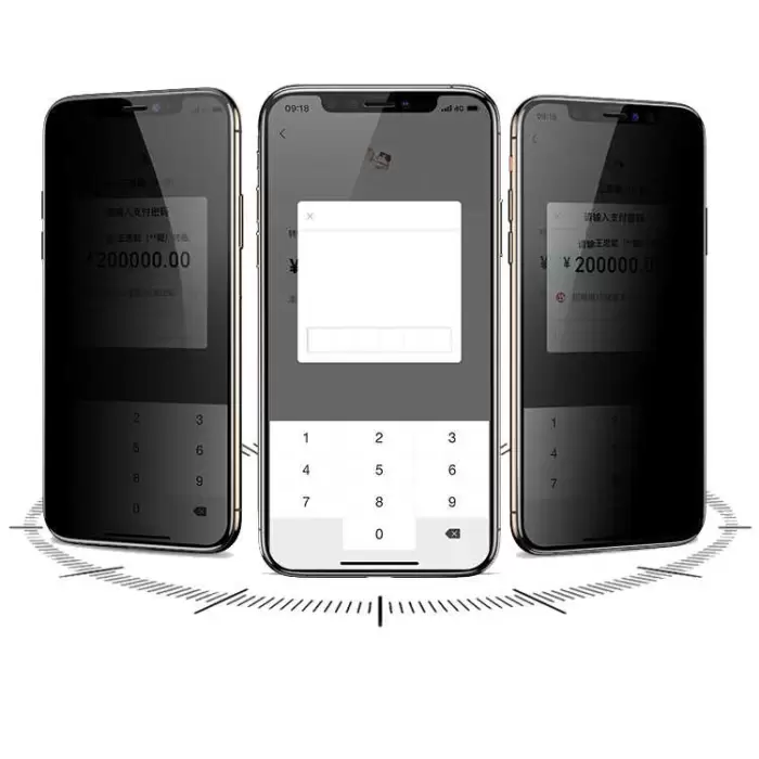 Apple iPhone 11 Lopard 5D Privacy Cam Ekran Koruyucu