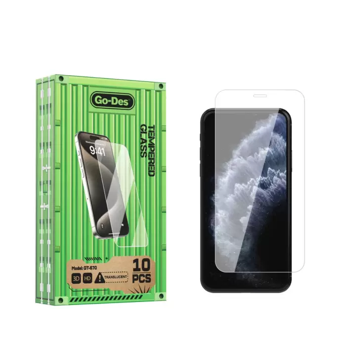 Apple İphone 11 Pro Lopard Parmak İzi Bırakmayan 9h Oleofobik Bom Glass Ekran Koruyucu
