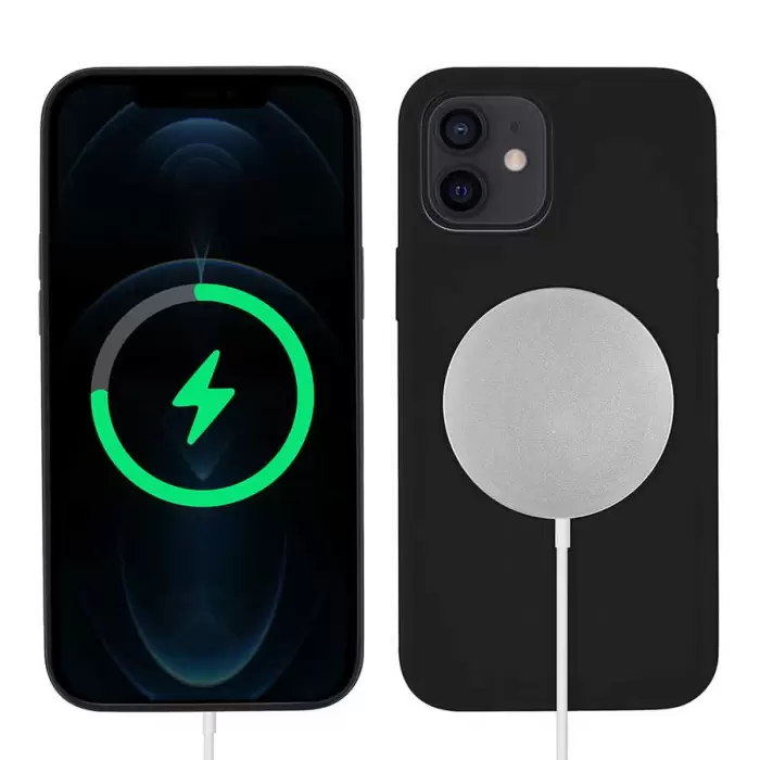 Apple iPhone 12 Kılıf Lopard Silksafe Wireless Kapak