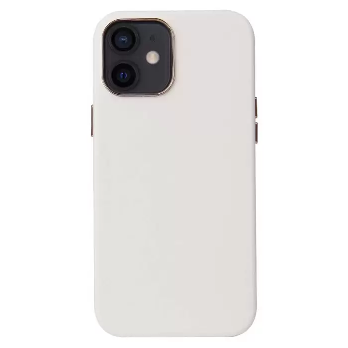 Apple iPhone 12 Mini Kılıf Lopard Leathersafe Wireless Kapak