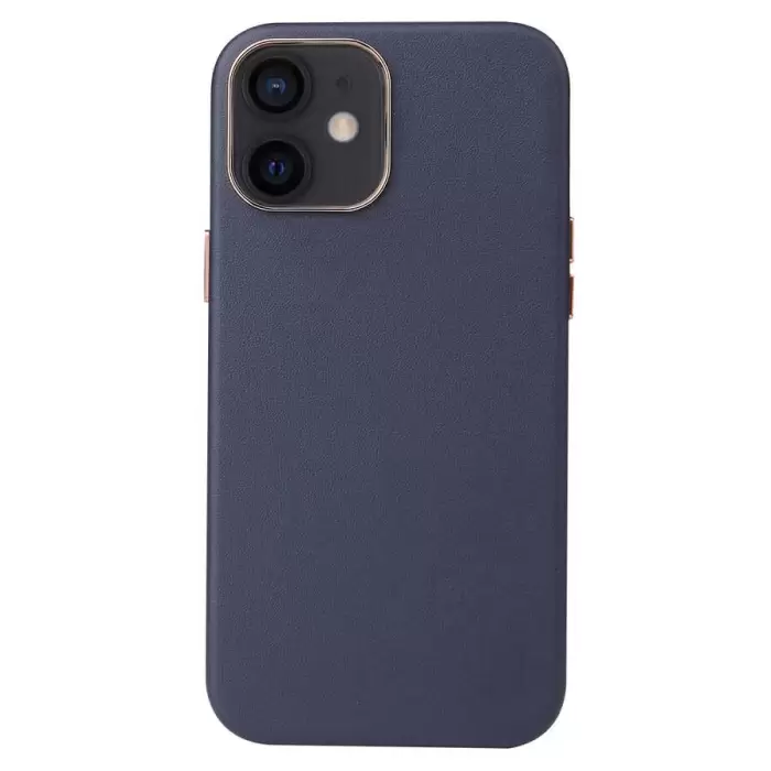 Apple iPhone 12 Mini Kılıf Lopard Leathersafe Wireless Kapak