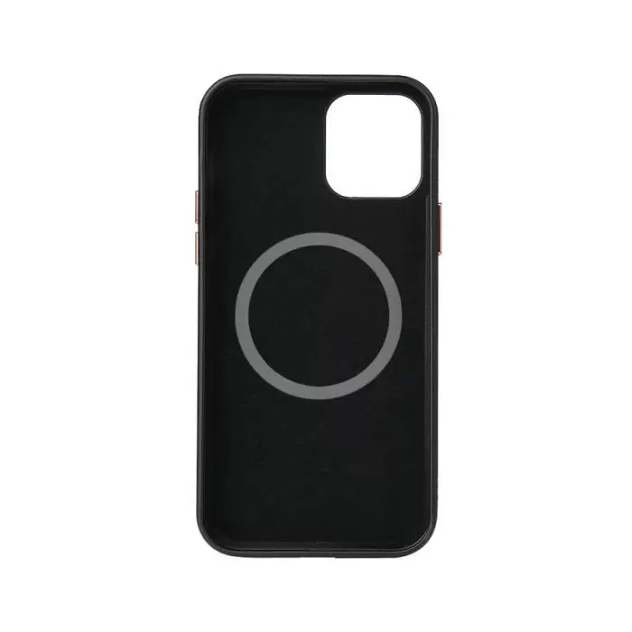 Apple iPhone 12 Mini Kılıf Lopard Leathersafe Wireless Kapak
