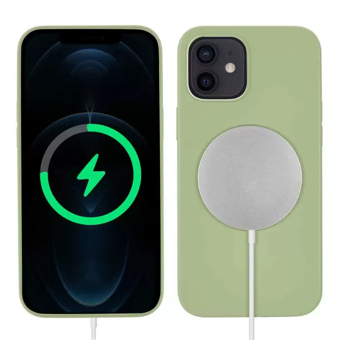 Apple iPhone 12 Mini Kılıf Lopard Silksafe Wireless Kapak