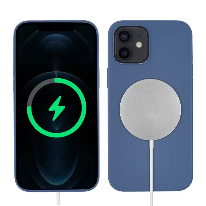 Apple iPhone 12 Mini Kılıf Lopard Silksafe Wireless Kapak