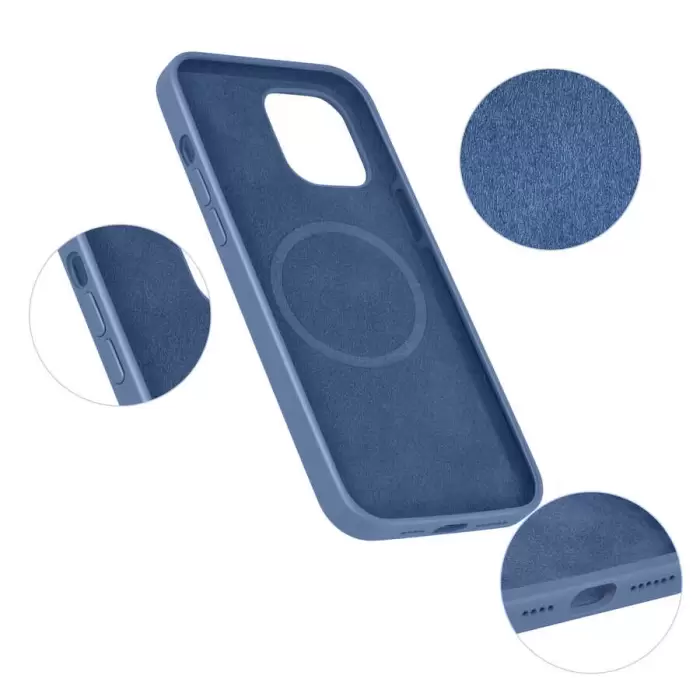 Apple iPhone 12 Mini Kılıf Lopard Silksafe Wireless Kapak