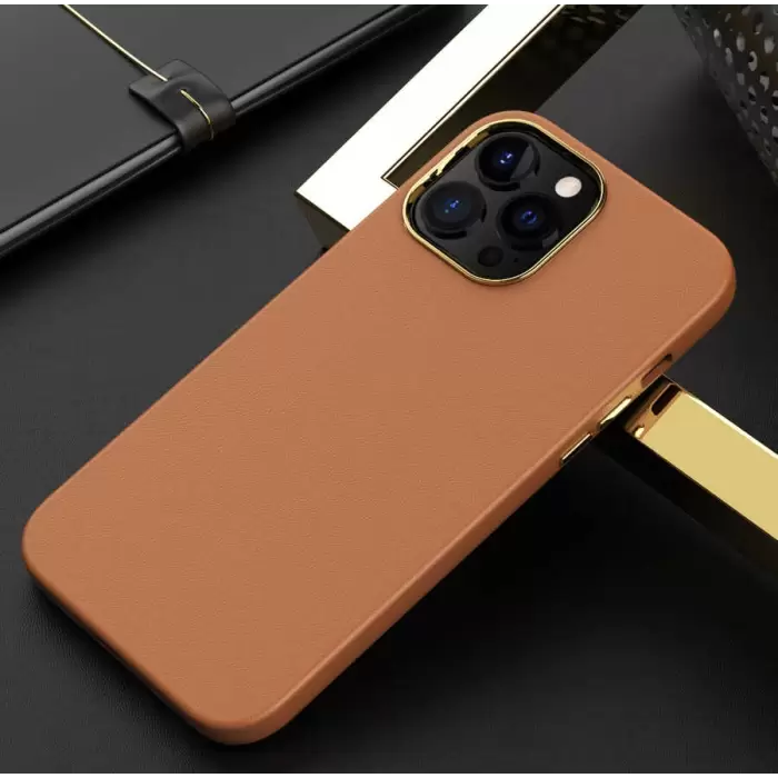 Apple iPhone 12 Pro Kılıf Lopard Natura Kapak