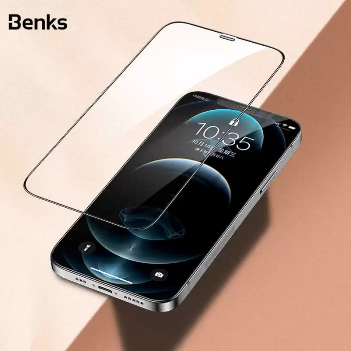 Apple İphone 12 Pro Max Benks V Pro Plus Şeffaf Ekran Koruyucu