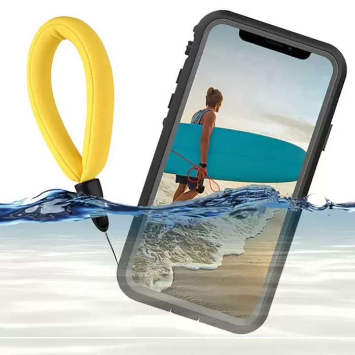 Apple iPhone 12 Pro Max Kılıf 1e1 Su Geçirmez 360 Tam Koruma Magsafe Tank Silikon Kapak