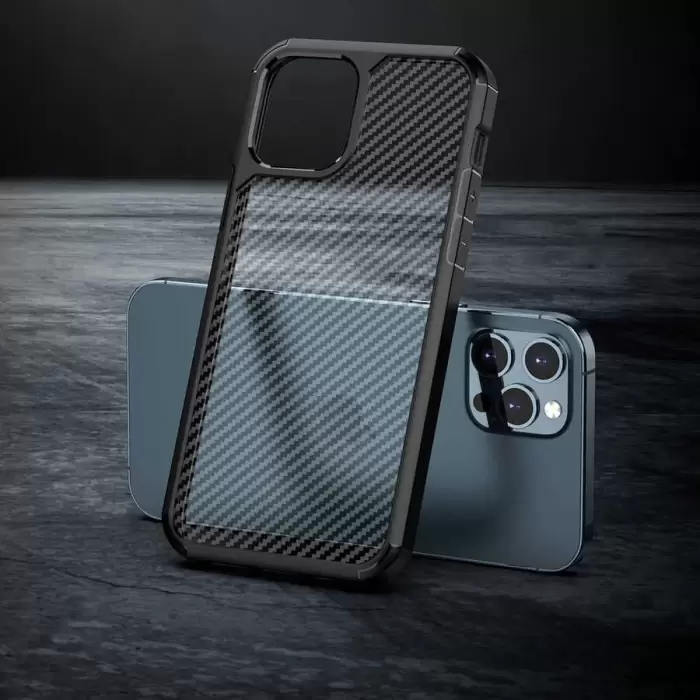 Apple iPhone 12 Pro Max Kılıf Lopard İnoks Kapak