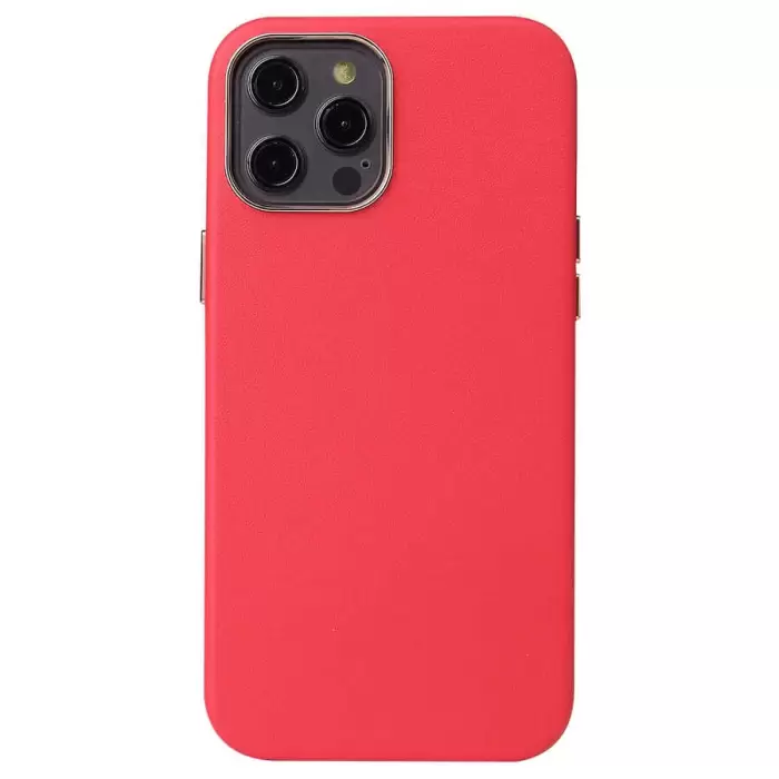 Apple iPhone 12 Pro Max Kılıf Lopard Leathersafe Wireless Kapak