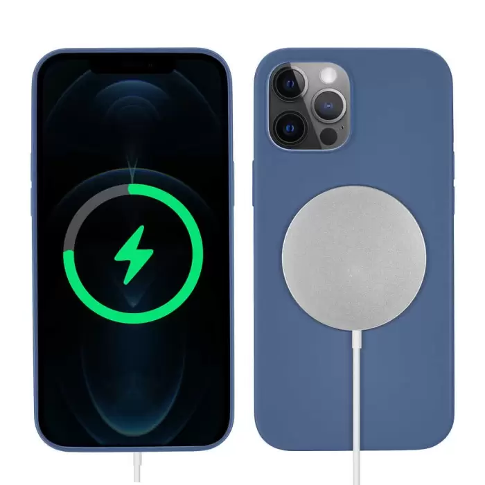 Apple iPhone 12 Pro Max Kılıf Lopard Silksafe Wireless Kapak