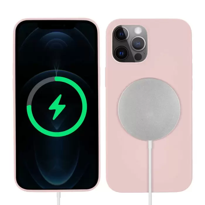 Apple iPhone 12 Pro Max Kılıf Lopard Silksafe Wireless Kapak