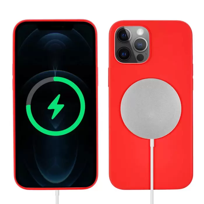 Apple iPhone 12 Pro Max Kılıf Lopard Silksafe Wireless Kapak