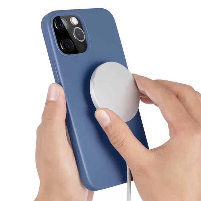 Apple iPhone 12 Pro Max Kılıf Lopard Silksafe Wireless Kapak