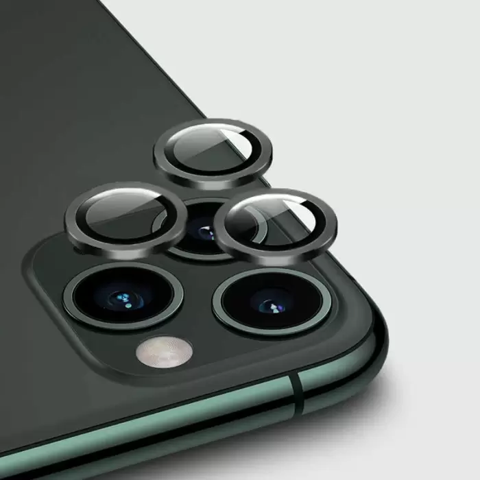 Apple iPhone 12 Pro Max Lopard CL-02 Lens Koruma Parlak Renkli Kamera Koruyucu