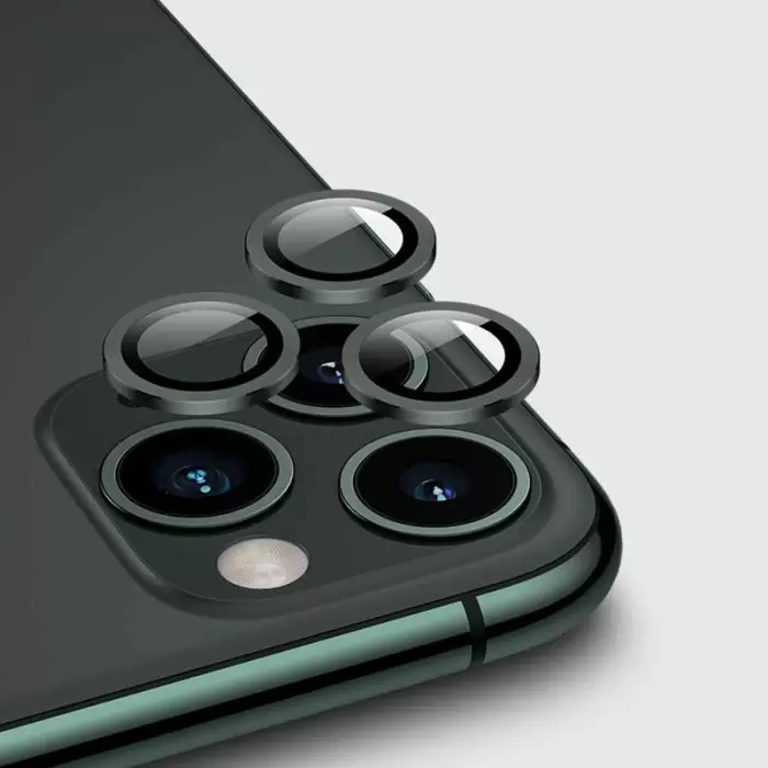 Apple iPhone 12 Pro Max Lopard CL-02 Lens Koruma Parlak Renkli Kamera Koruyucu