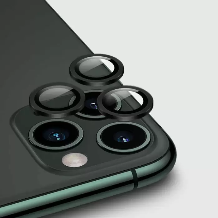 Apple iPhone 12 Pro Max Lopard CL-02 Lens Koruma Parlak Renkli Kamera Koruyucu