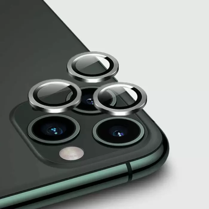 Apple iPhone 12 Pro Max Lopard CL-02 Lens Koruma Parlak Renkli Kamera Koruyucu