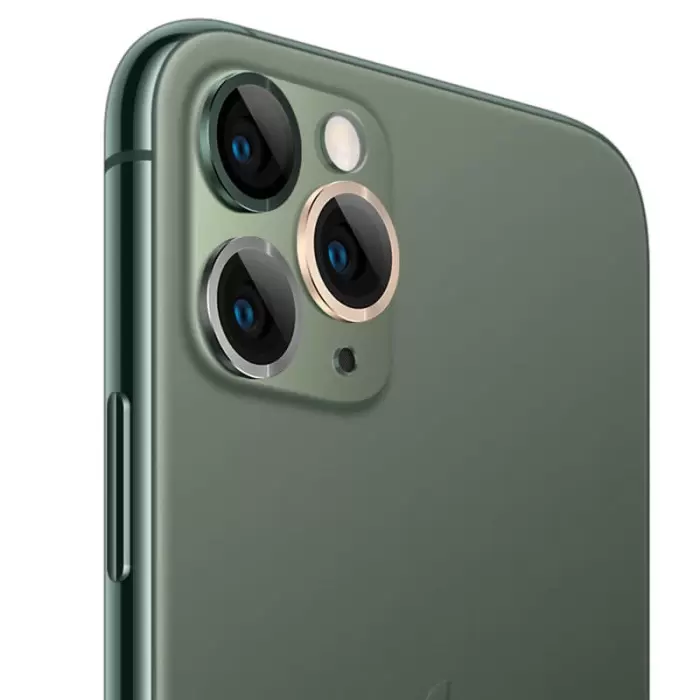 Apple iPhone 12 Pro Max Lopard CL-02 Lens Koruma Parlak Renkli Kamera Koruyucu
