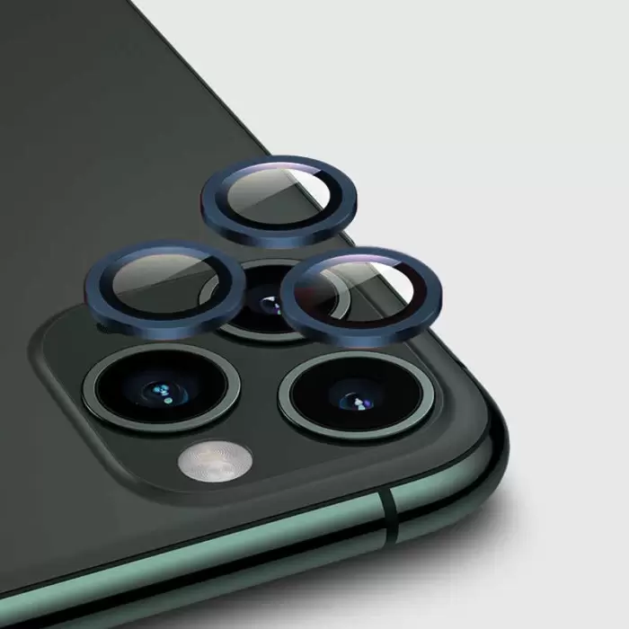 Apple iPhone 12 Pro Max Lopard CL-02 Lens Koruma Parlak Renkli Kamera Koruyucu