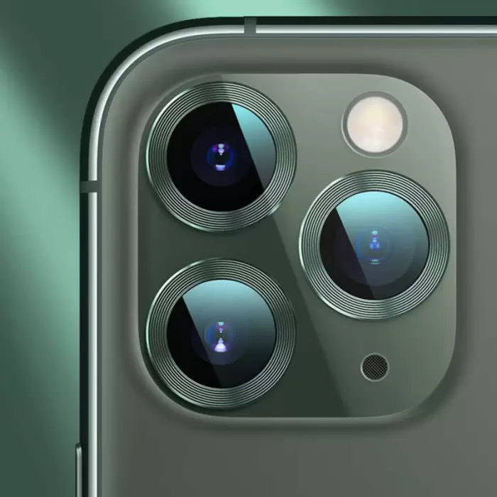 Apple iPhone 12 Pro Max Lopard CL-02 Lens Koruma Parlak Renkli Kamera Koruyucu