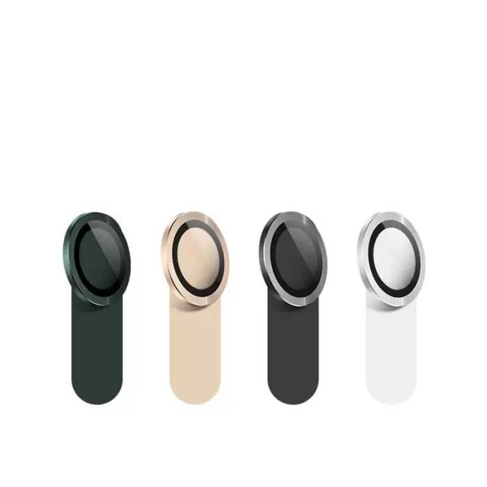 Apple iPhone 12 Pro Max Lopard CL-02 Lens Koruma Parlak Renkli Kamera Koruyucu