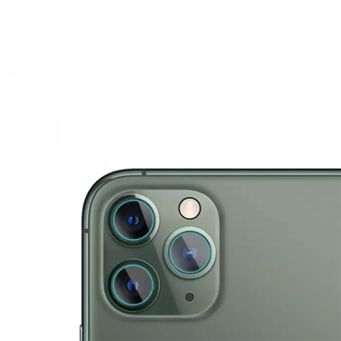 Apple iPhone 12 Pro Max Lopard Lens Koruma Parlak Renkli Kamera Koruyucu Cam Film