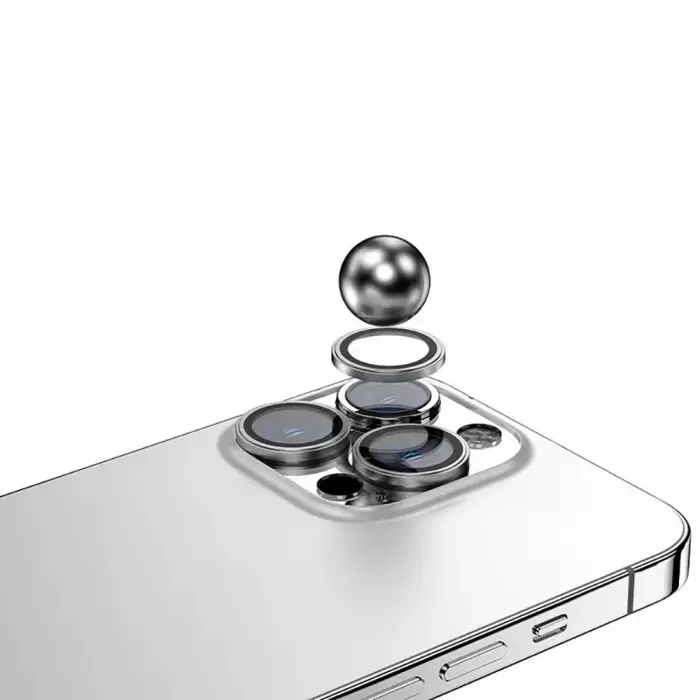 Apple İphone 13 Lopard Mikro Lens Koruma Parlak Renkli Kamera Koruyucu