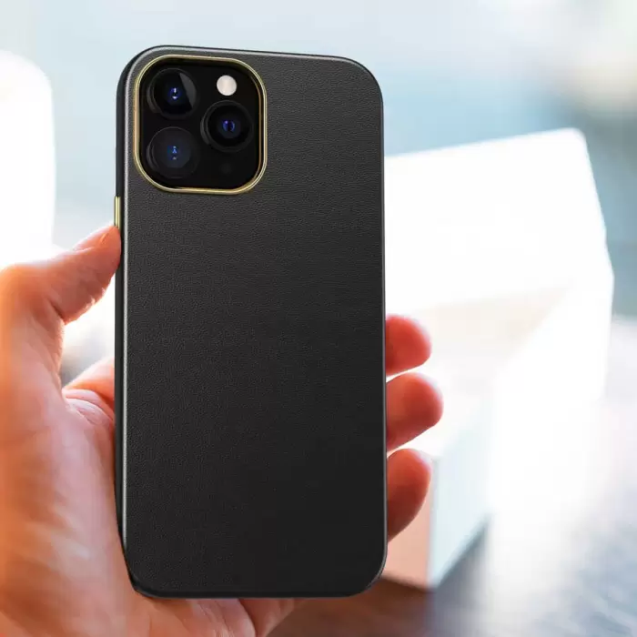 Apple iPhone 13 Pro Kılıf Lopard Natura Kapak