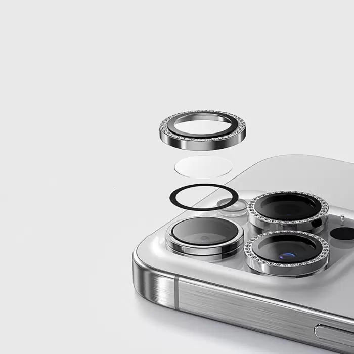 Apple İphone 13 Pro Max Casebang Gem Kamera Lens Koruyucu